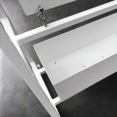 The Piccadilly' - 'A' board Sign Planter (White)