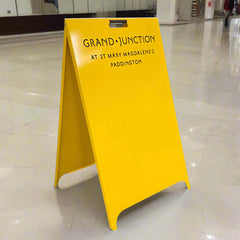 The Fitzrovia' - Metal Pavement Sign (Any Colour)