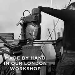 The Canonbury' - Fluted Glass Light Box Sign