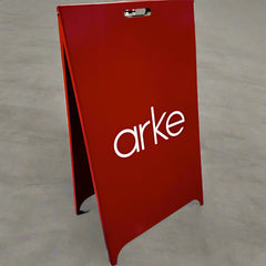 The Fitzrovia' - Metal Pavement Sign (Any Colour)