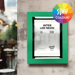 The Aldwych' - Lockable Menu Display Case - Any Colour