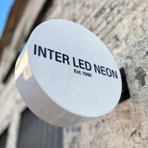 The Dulwich' - Light Box Sign Acrylic Circle (Copy)