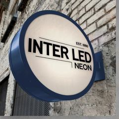 The Stroud' - Circle Light Box (Any Colour)