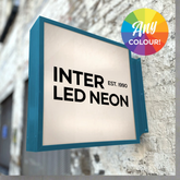 The Vauxhall' - Metal Light Box Projecting Sign (Any Colour)