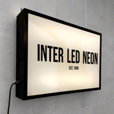 The Angel' - Light Box Black Metal