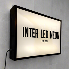 The Angel' - Light Box Black Metal