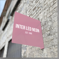 The Fitzrovia' - Projecting Metal Blade Sign (Any Colour)