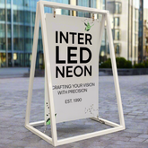 The Soho' - A Board Sign Replacement panels for swinging metal frame