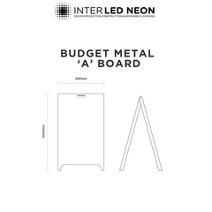 The Holloway' - A Board Sign with Magnetic Letters