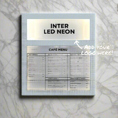 The Streatham' - Branded White Exterior Menu Box (A4 Landscape)