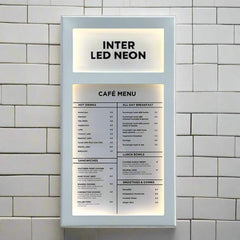 The Streatham' - Branded White Exterior Menu Box (A4 Portrait)