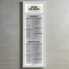 The Streatham' - Branded White Exterior Menu Box (2x A4 Portrait)