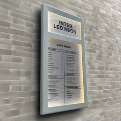 The Streatham' - Branded White Exterior Menu Box (2x A4 Portrait)