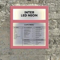 The Streatham' - Branded Exterior Menu Box - Any Colour! (A4 Landscape)