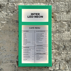 The Streatham' - Branded Exterior Menu Box - Any Colour! (A4 Portrait)