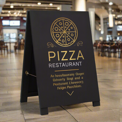 The Queensway' - Painted Pavement Sign (Farrow & Ball)