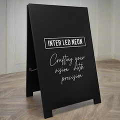 The Queensway' - Painted Pavement Sign (Farrow & Ball)