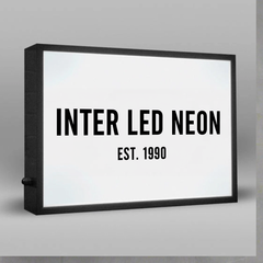 The Angel' - Light Box Black Metal