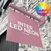 The Picadilly' - Outdoor Hanging Swing Sign (Any Colour) Regular