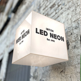 The Finchley' - Cube Light Box Projecting Sign