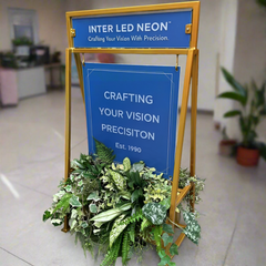 The Piccadilly' - 'A' board Sign Planter (Any Colour)