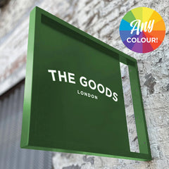 The Soho' - Outdoor Blade sign (Any Colour) Regular price