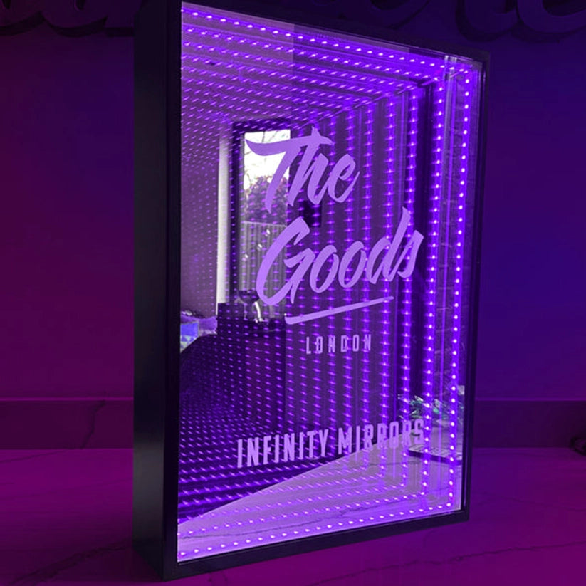 Infinity Mirrors - add your logo/design