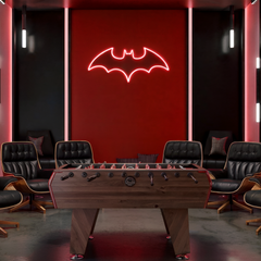 Neon Light Batman Sign - Embrace the Dark Knight with Neon Brilliance