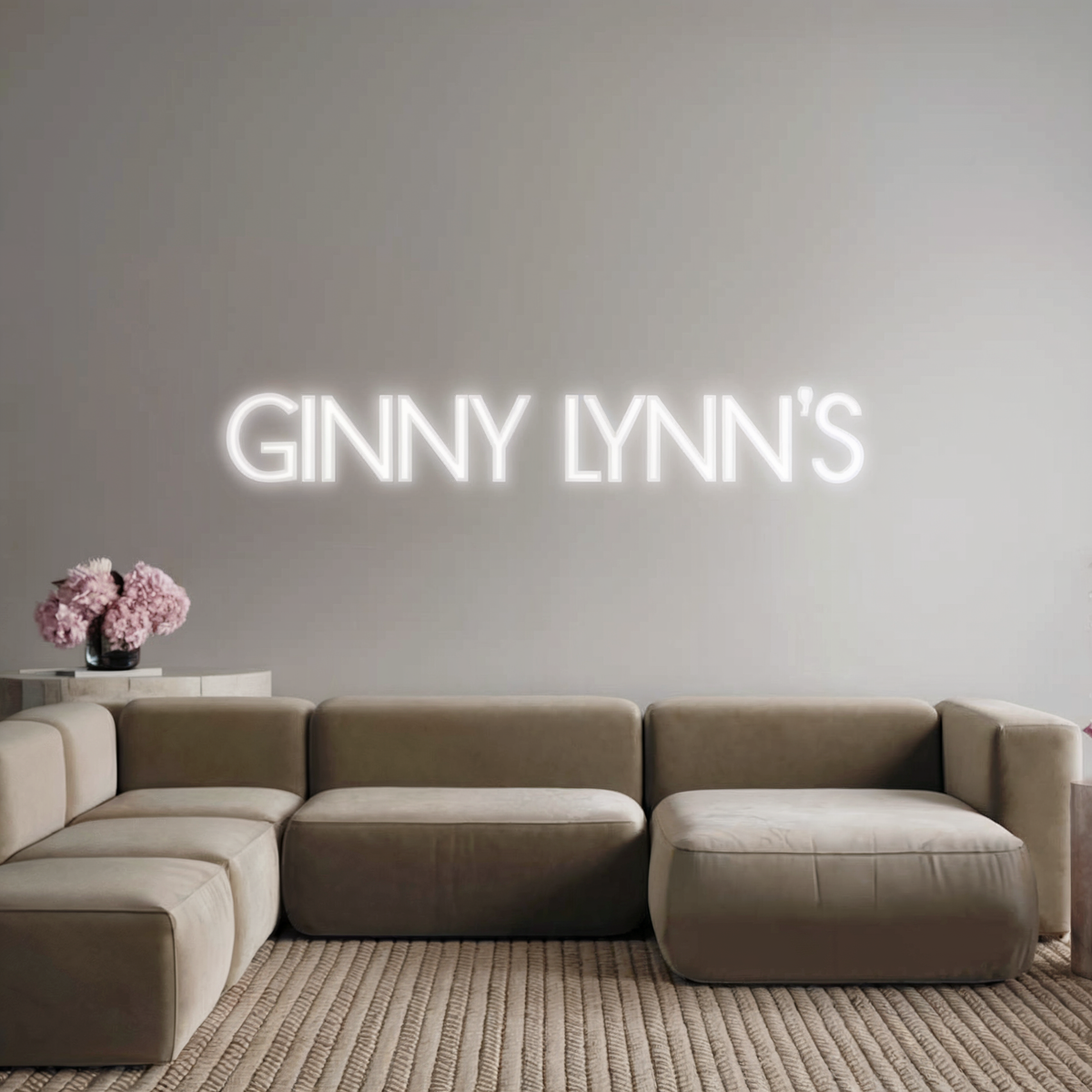 Custom Neon: GINNY LYNN'S