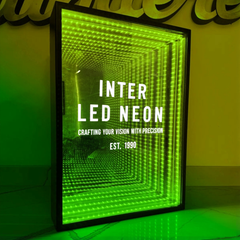 Infinity Mirrors - add your logo/design