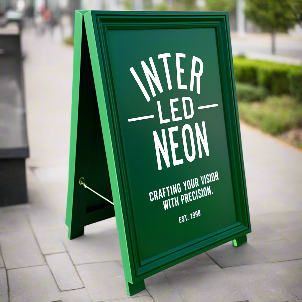 The Whitechapel' - Wooden 'A' board Sign Hand Painted Traditional (Farrow & Ball) Regular price