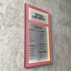 The Streatham' - Branded Exterior Menu Box - Any Colour! (A4 Portrait)