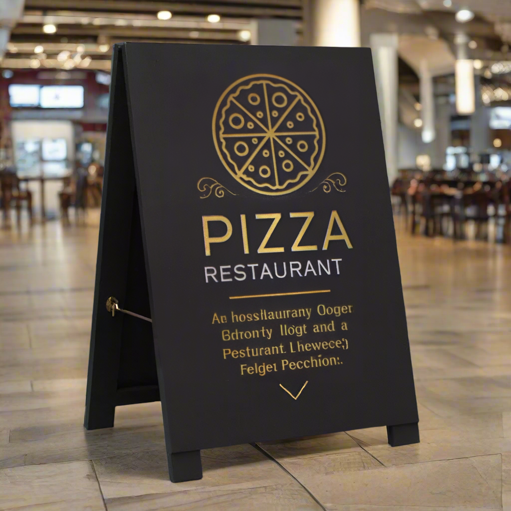 The Queensway' - Painted Pavement Sign (Little Greene)