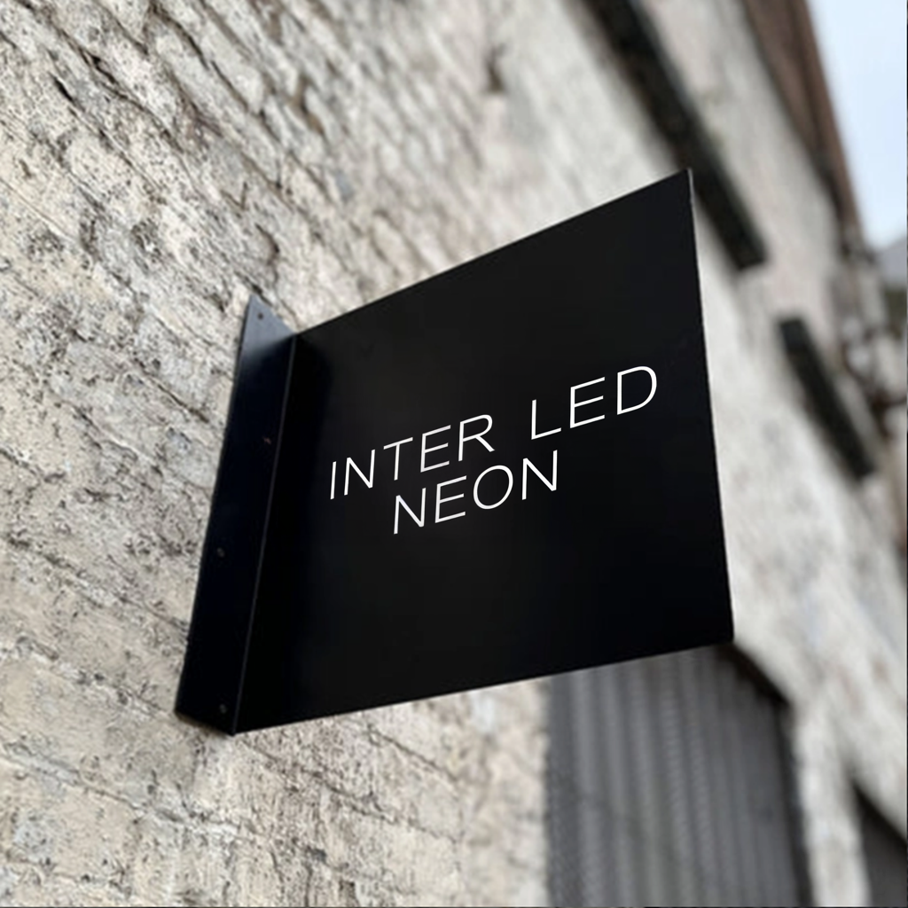 The Fitzrovia' - Projecting Metal Blade Sign